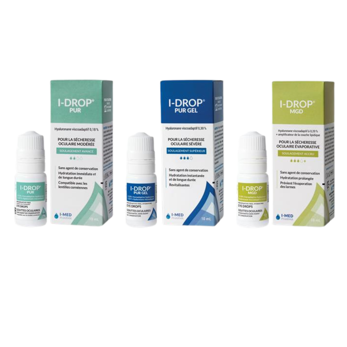 Gamme I-LID'N LASH pour les paupières et les cils